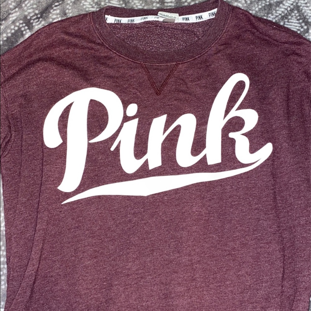 pink longsleeve top